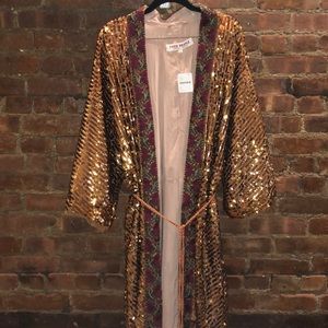 Free People Light is Coming Sequin Duster✨